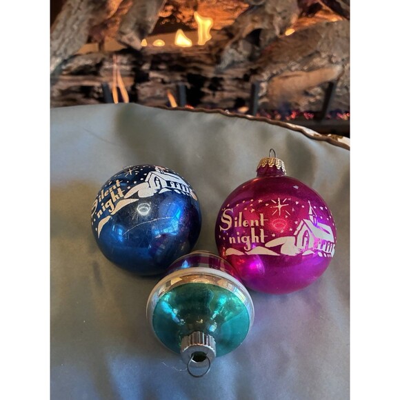 1930s Vintage Shiny Bright Ornaments Collectible Christmas Holiday - Picture 8 of 10